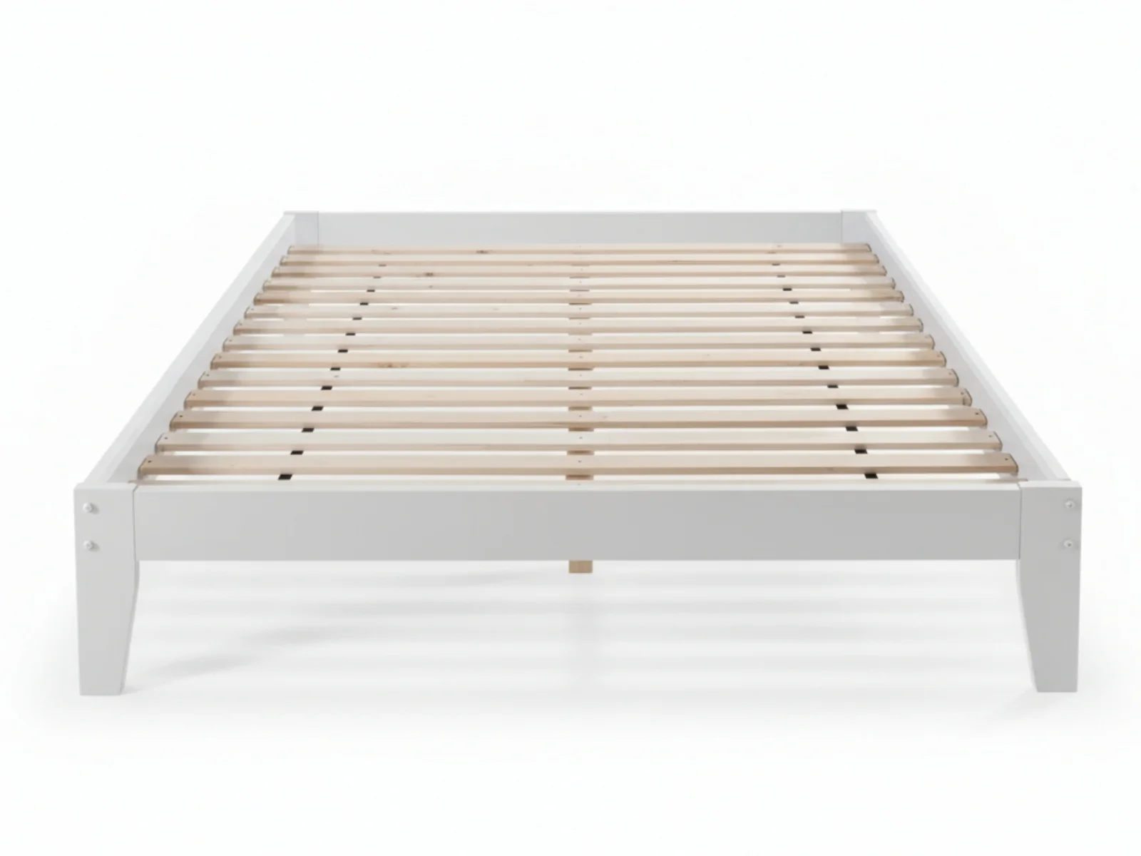 Sovo Bed Frame White - Queen - Image 6