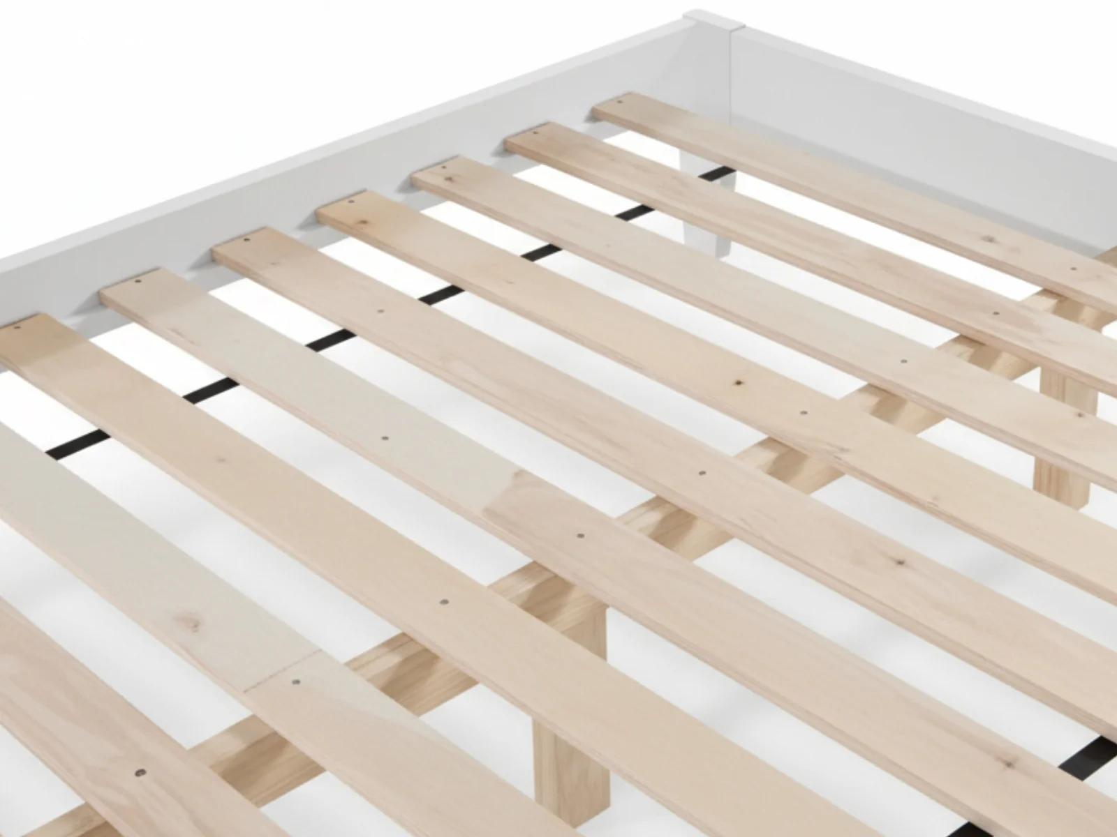 Sovo Bed Frame White - Queen - Image 9
