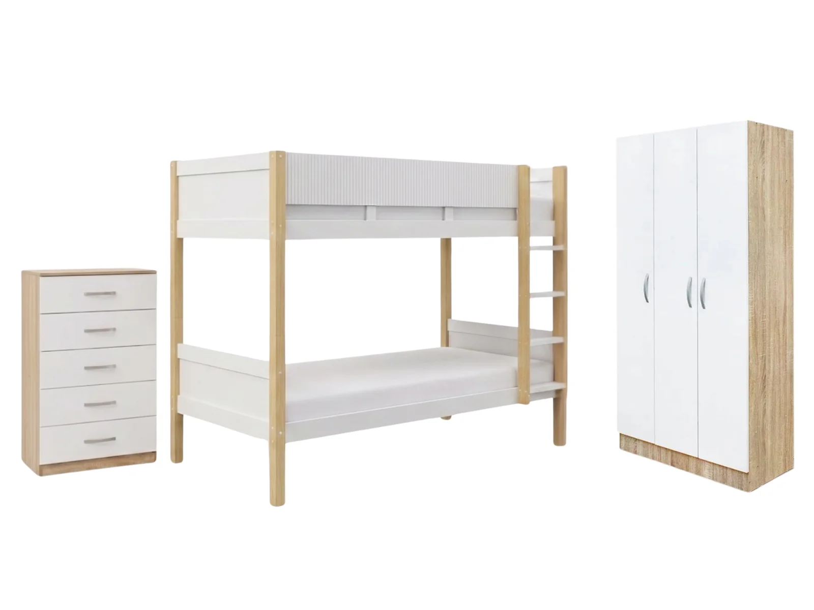 Space-Saving Kids Bedroom Combo - 5 piece