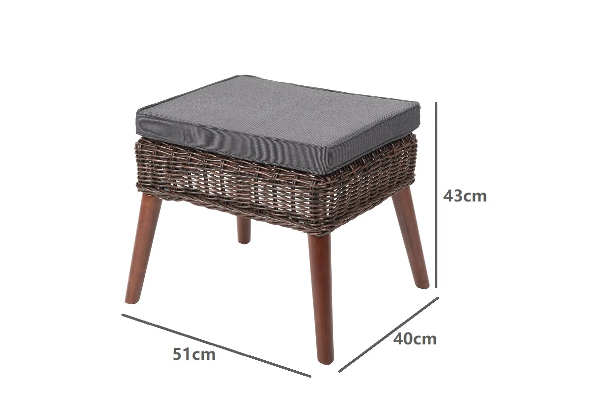 Cannes Rocking Chair with Foot Stool - Image 9