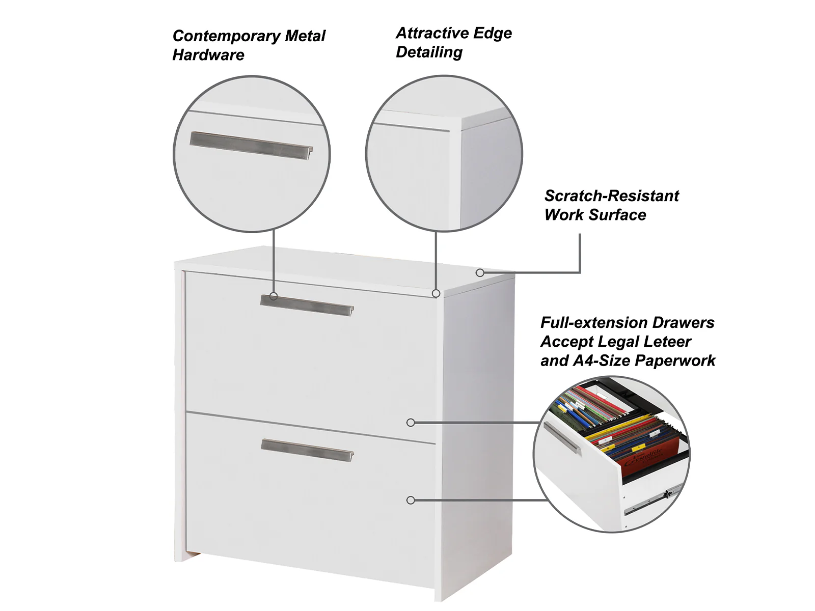 2-Drawer Lateral File - Image 5
