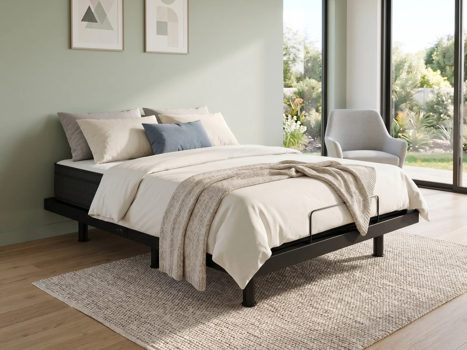 Aqua200M Electric Bed Base - Single - Image 2