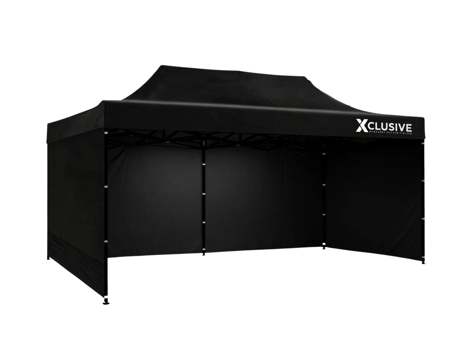 Xclusive Gazebo with Carry Bag 3m x 6m - Black