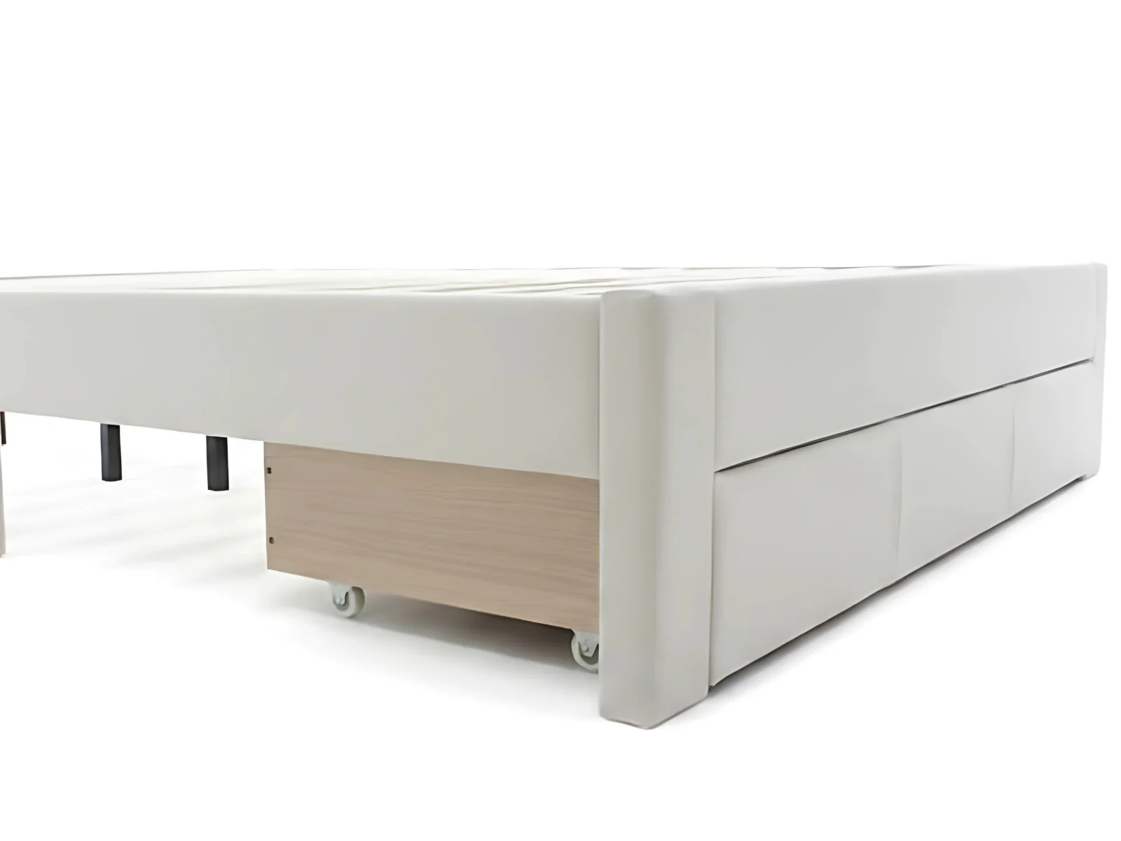 Hernan Bed Frame with Drawer - Double - Image 11
