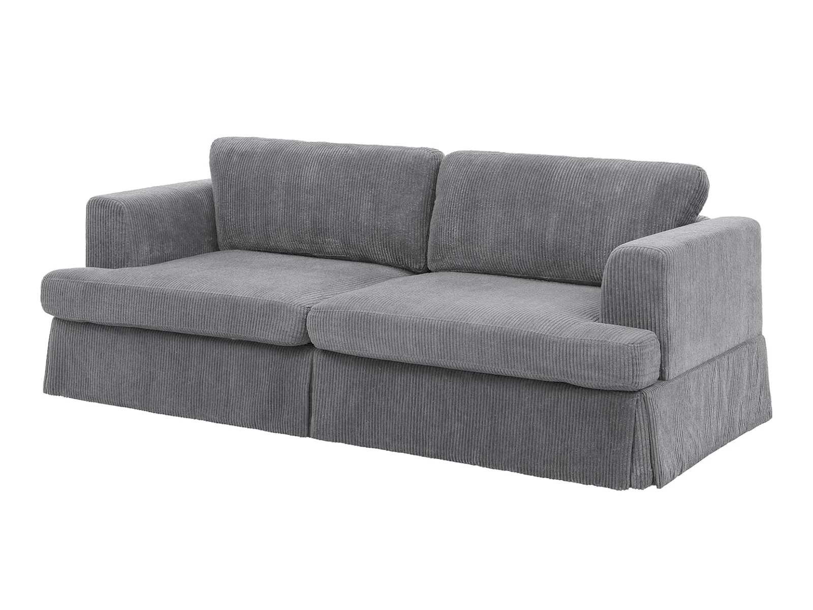 Levinson Corduroy Sofa - Grey