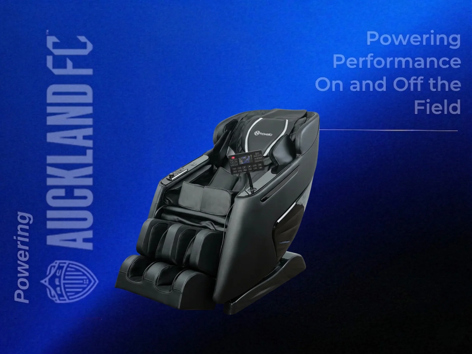 Massage Chair with Touch Screen GMSL1 - Black - Image 2