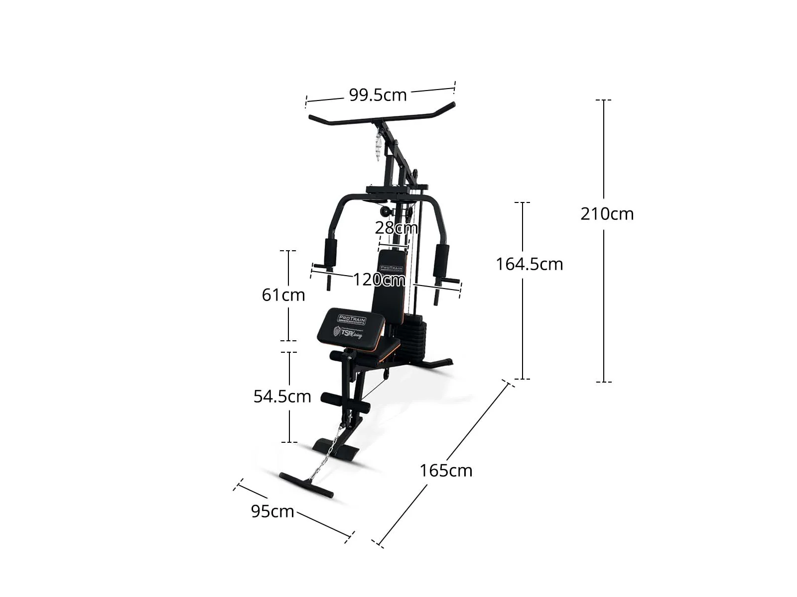 Multifunction Home Gym 100LBS - Image 4