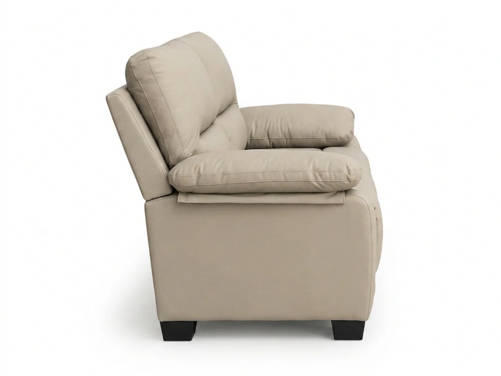 Nelda Cat Paw Leather Sofa Set - Brown - Image 5