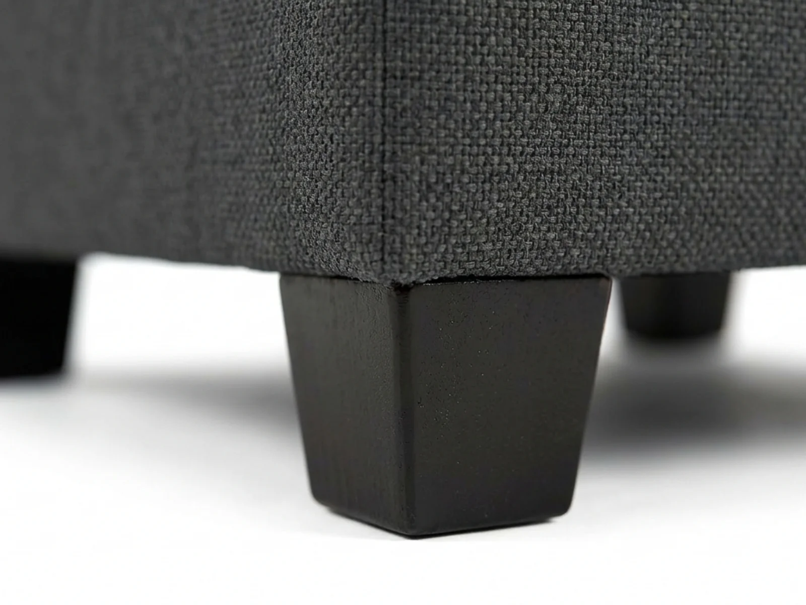 DS NZ Made Bhumi Corner Sofa with Ottoman - Vish Black - Image 9