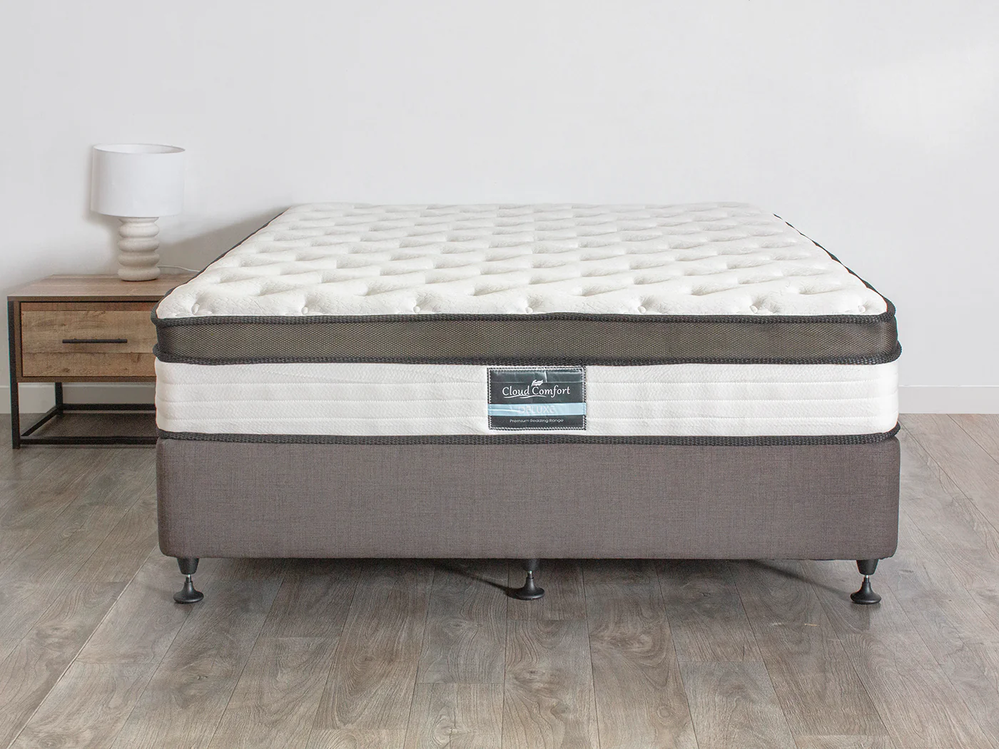 DS NZ Made SW Bed Base Light Grey - King Single - Image 4