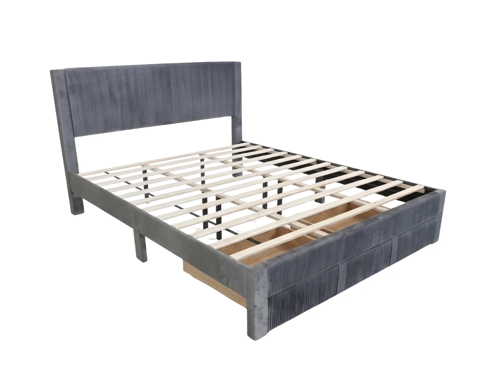 Rae Bed Frame With Drawer - King