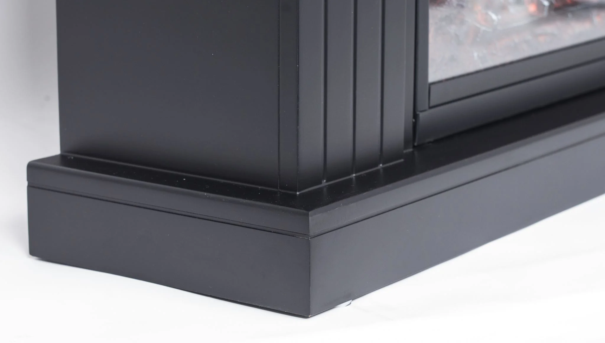 Mantel Electric Fireplace Suite - Black - Image 5