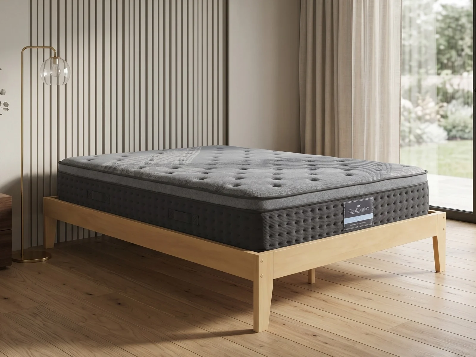 Euro Top Mattress B34 - California King - Image 2