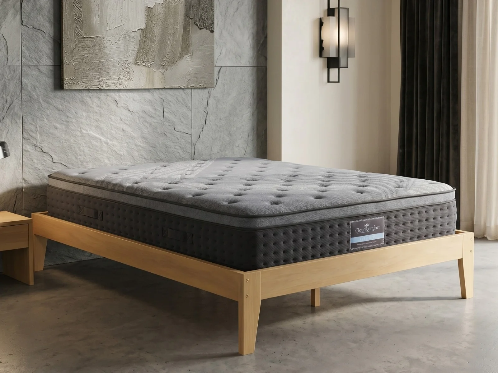 Euro Top Mattress B34 - Super King - Image 2