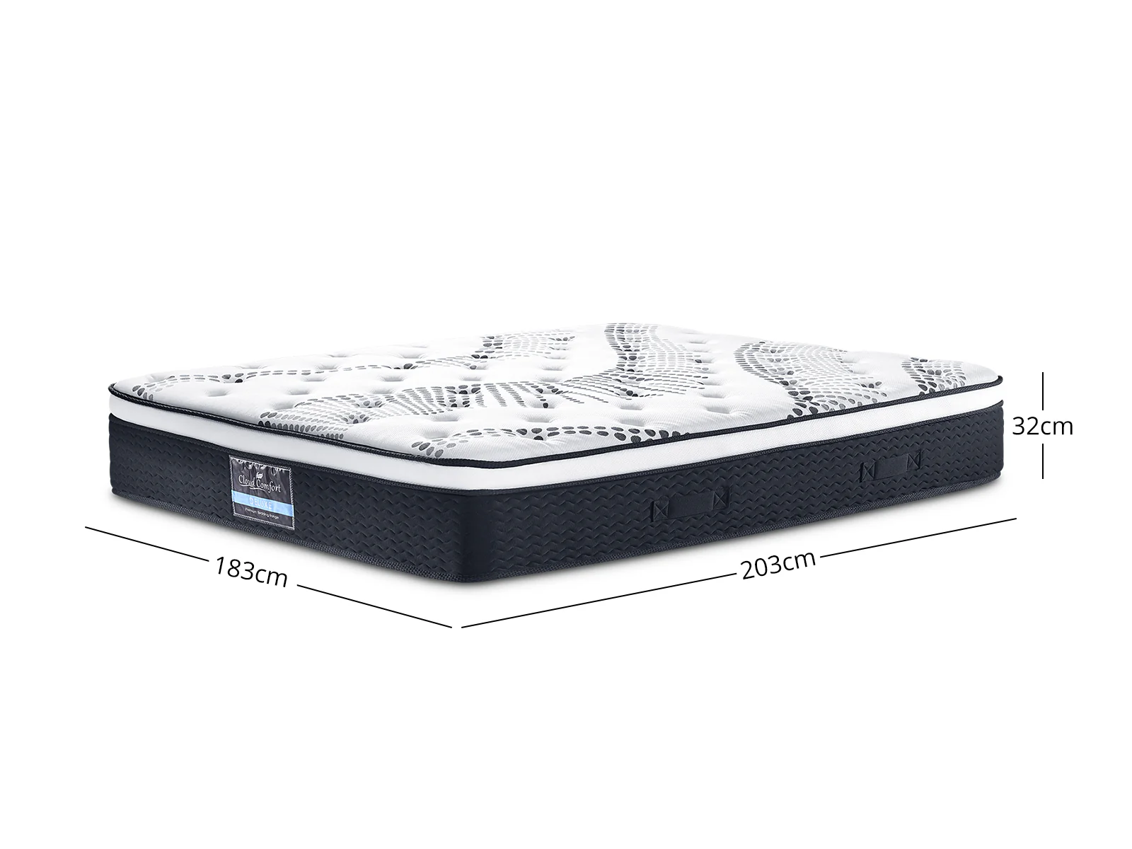 Euro Top Mattress J32 - Super King - Image 7