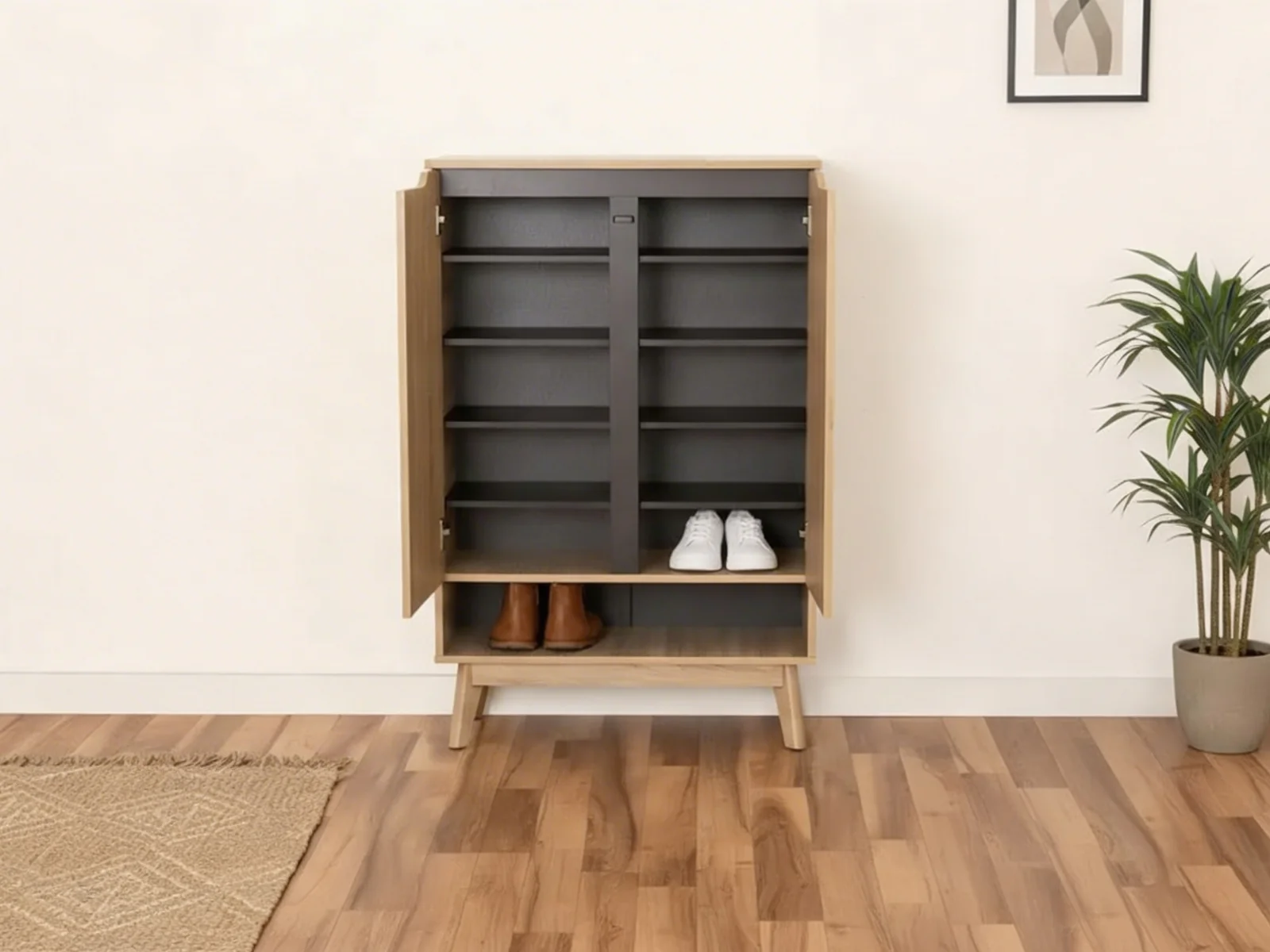 Fella Shoe Storage Cabinet with Shelf - Image 10