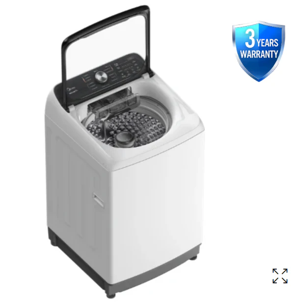 T Midea 10kg top loader Rear control Washing Machine - Image 4