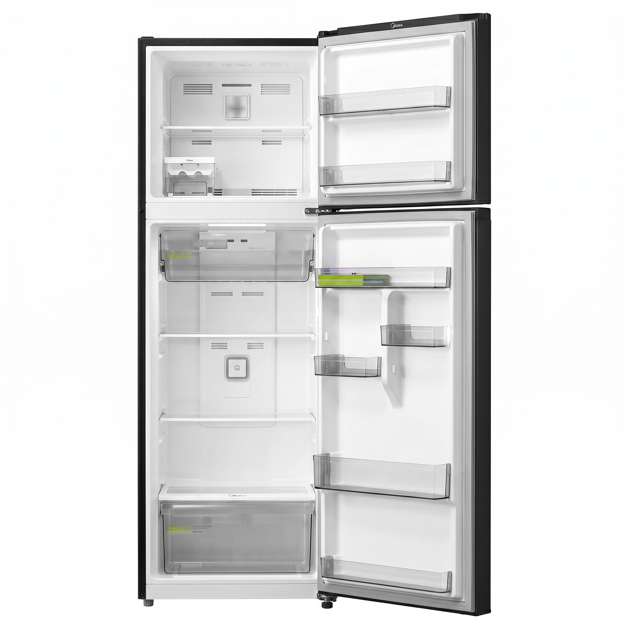 T Midea 338L Top Mount Fridge Freezer - Image 2