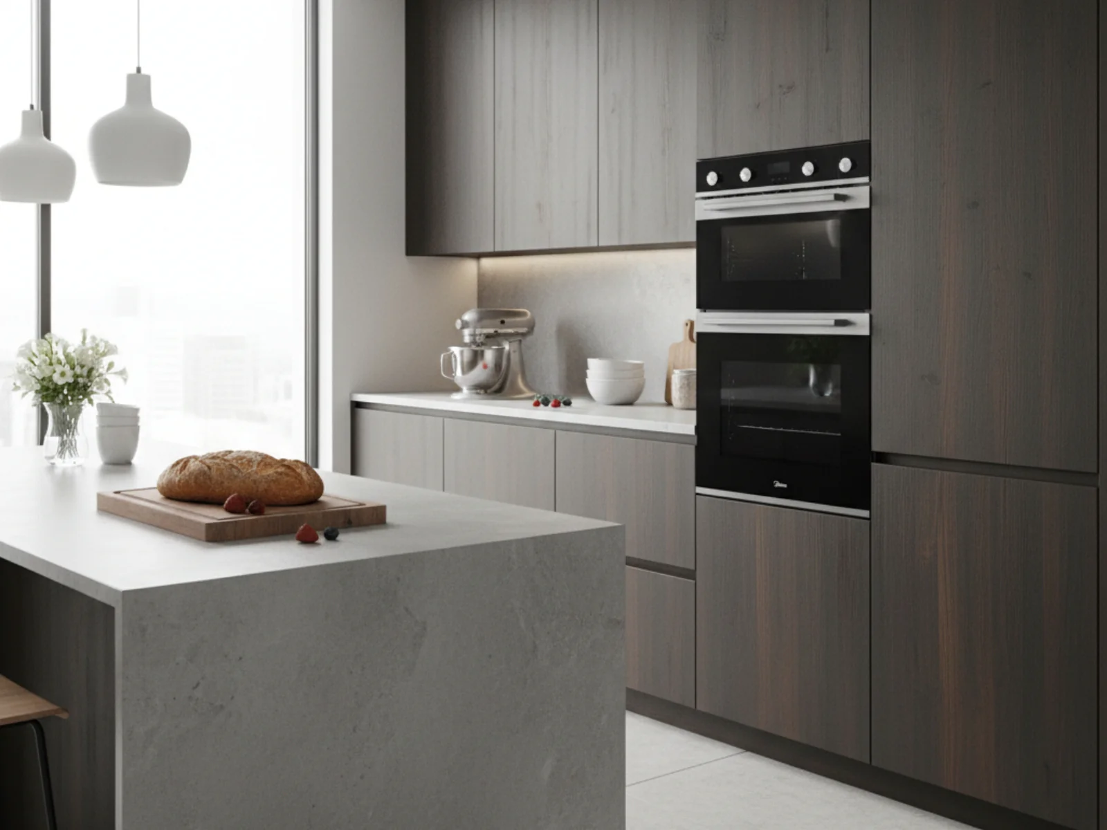 Midea Double Wall Oven 35L Top and 70L Bottom - Image 10