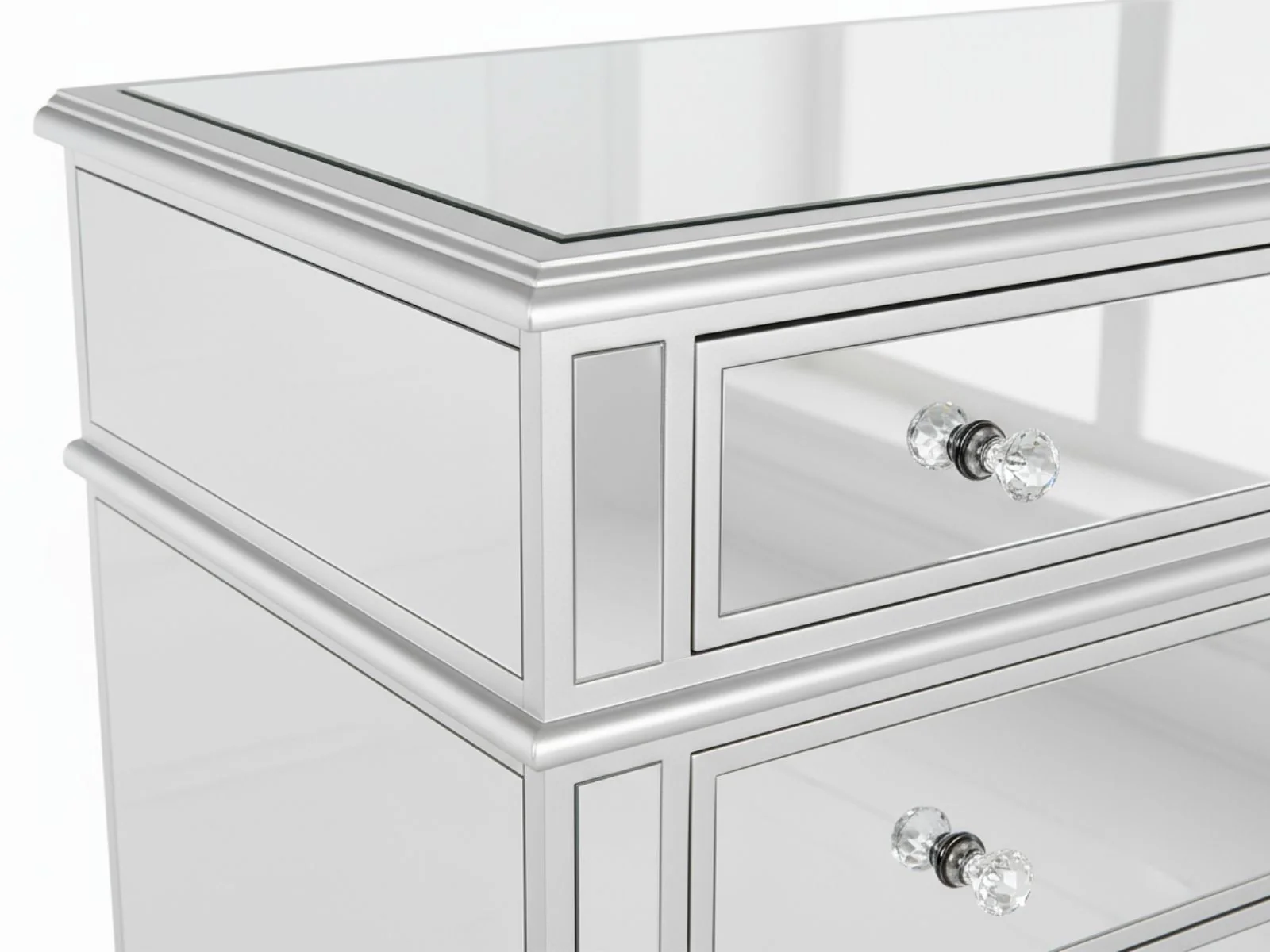 Mirrored 4-Drawer Chest - Image 7