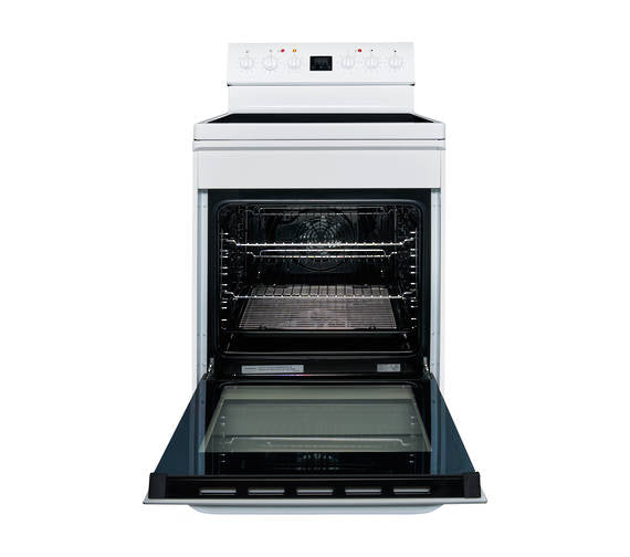 T Parmco FREESTANDING STOVE 60CM WHITE CERAMIC 8FUNCTION - Image 2