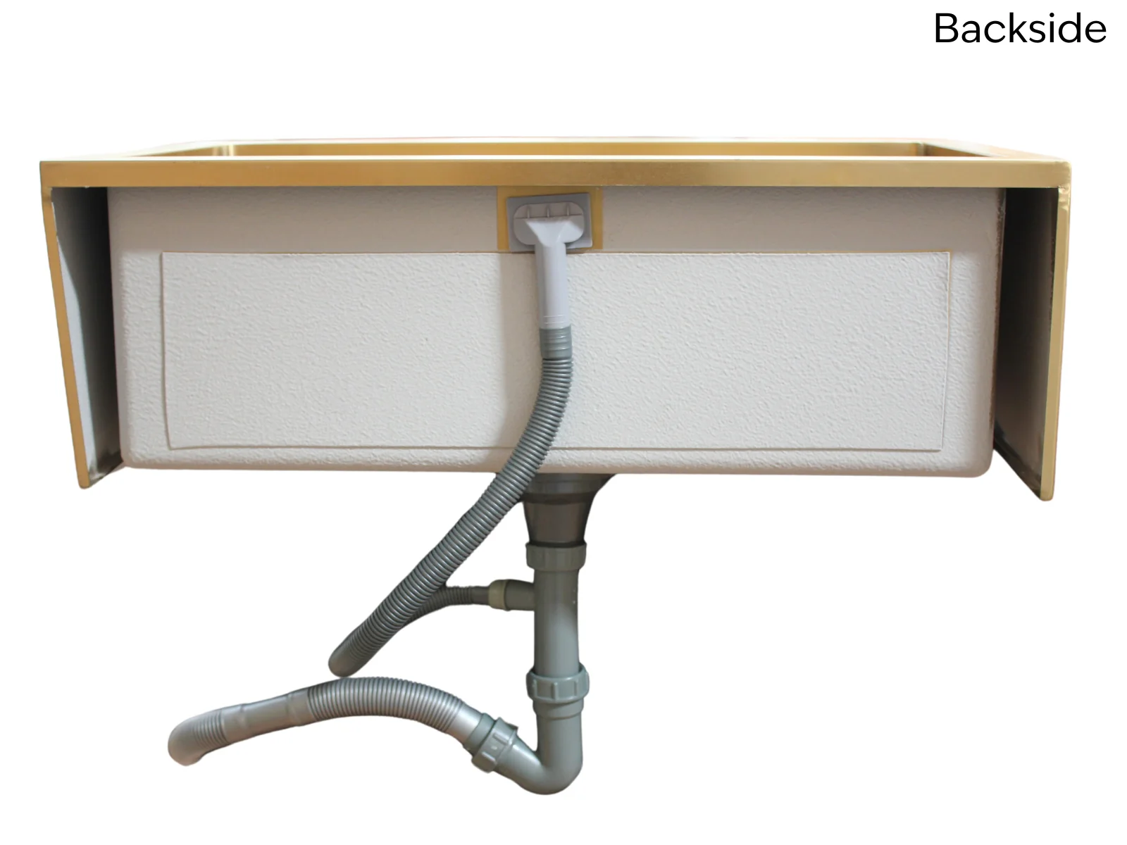 Gold Stainless Steel Single Sink - Image 9