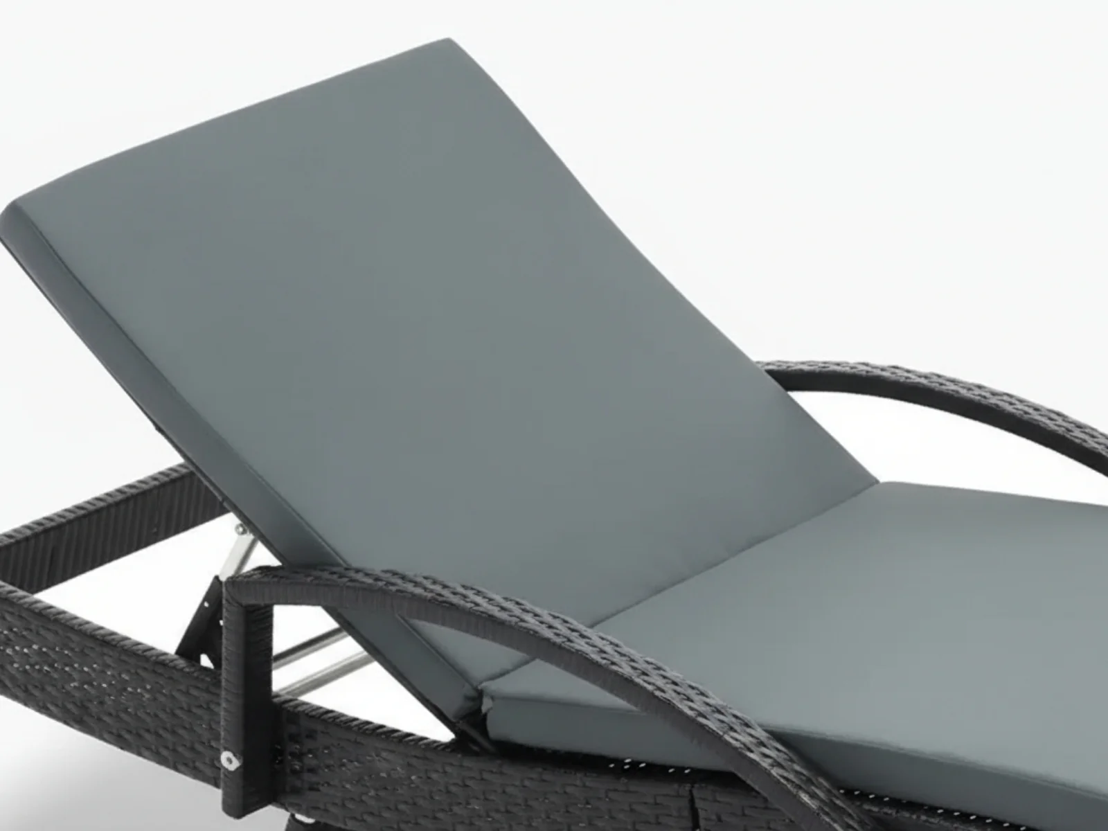 Outdoor Sun Lounger with Armrest - Set of 2 - Image 7