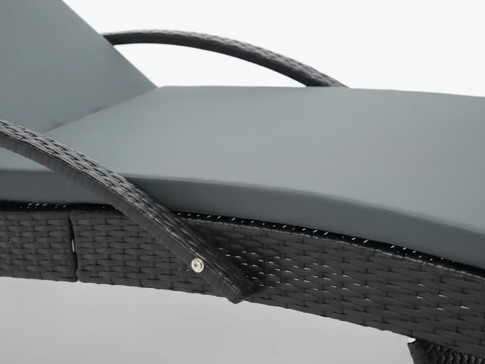 Outdoor Sun Lounger with Armrest - Set of 2 - Image 8