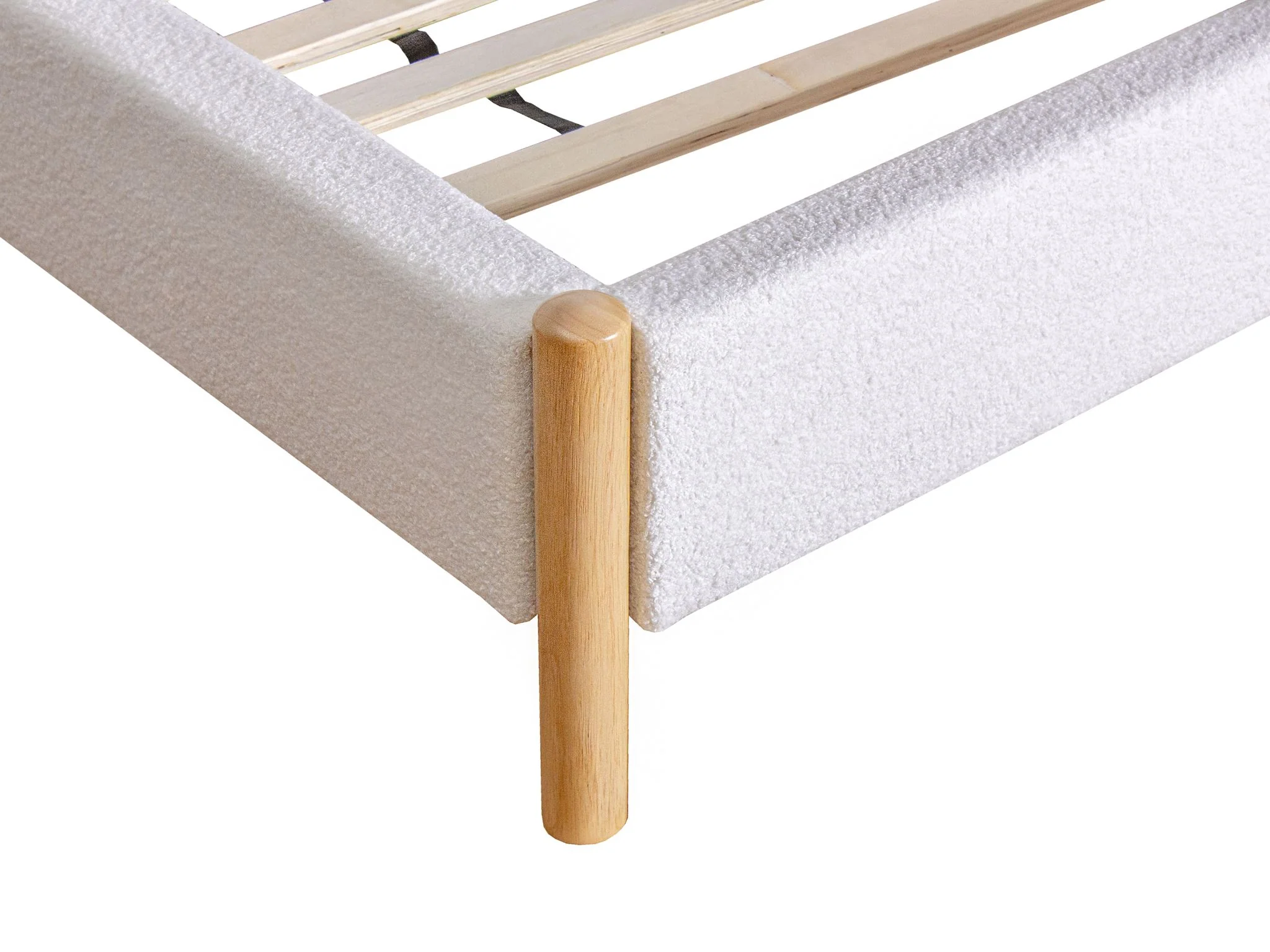 Tokoroa Boucle Bed Frame - Queen - Image 10