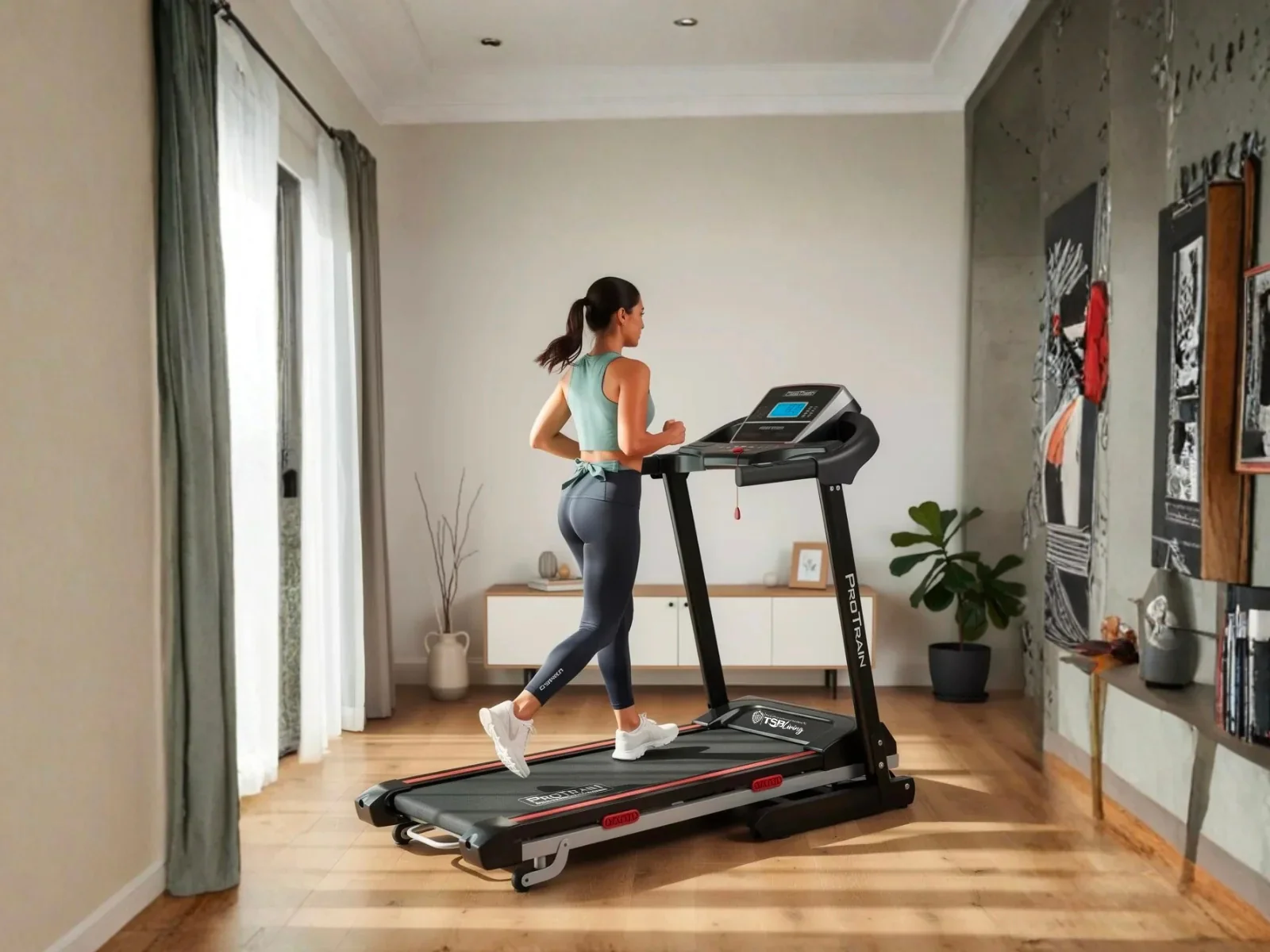 Multifunction Electric Treadmill - 42 cm - Image 3