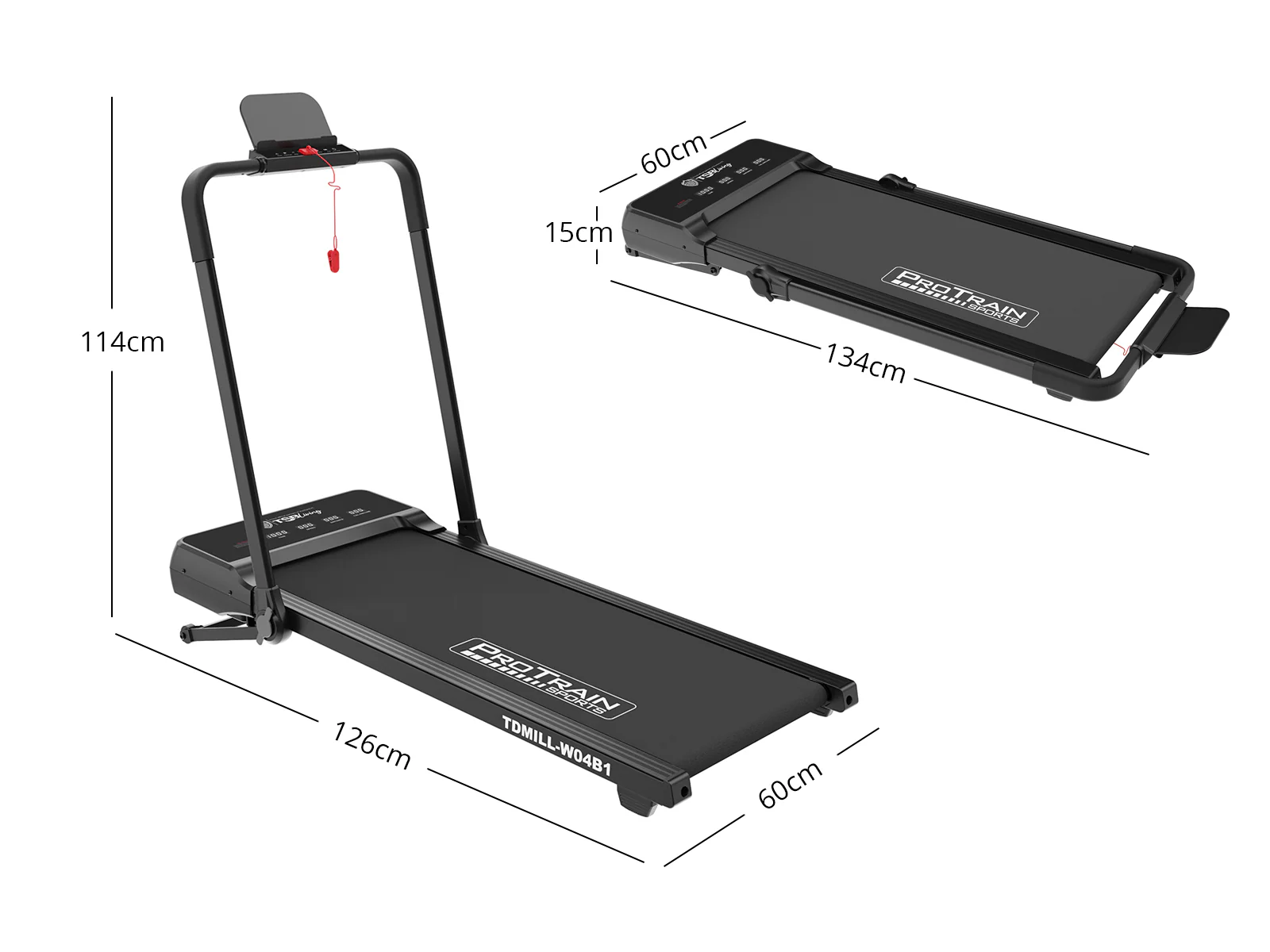 Walking Pad Treadmill With Handle - Image 4