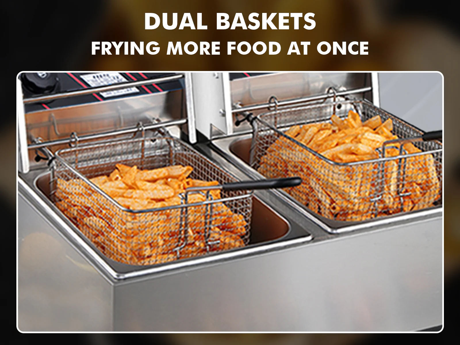 DS Twin Tank Electric Fryer - Image 7