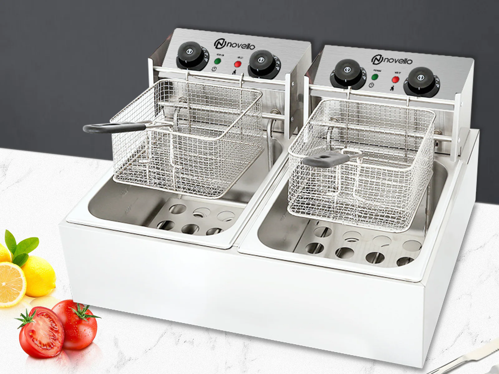 DS Twin Tank Electric Fryer - Image 9