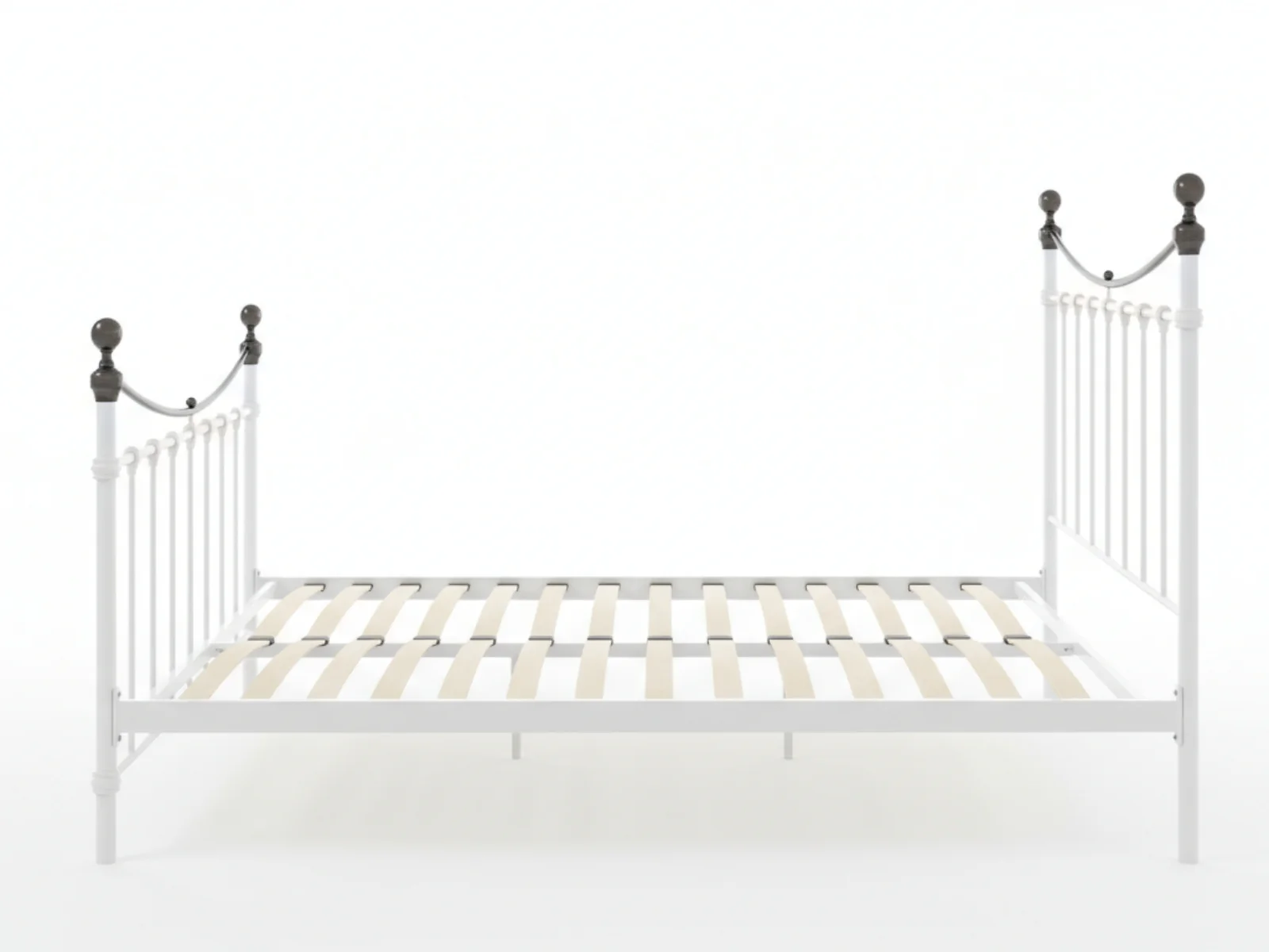Victorian High Metal Bed Frame – Queen - Image 9