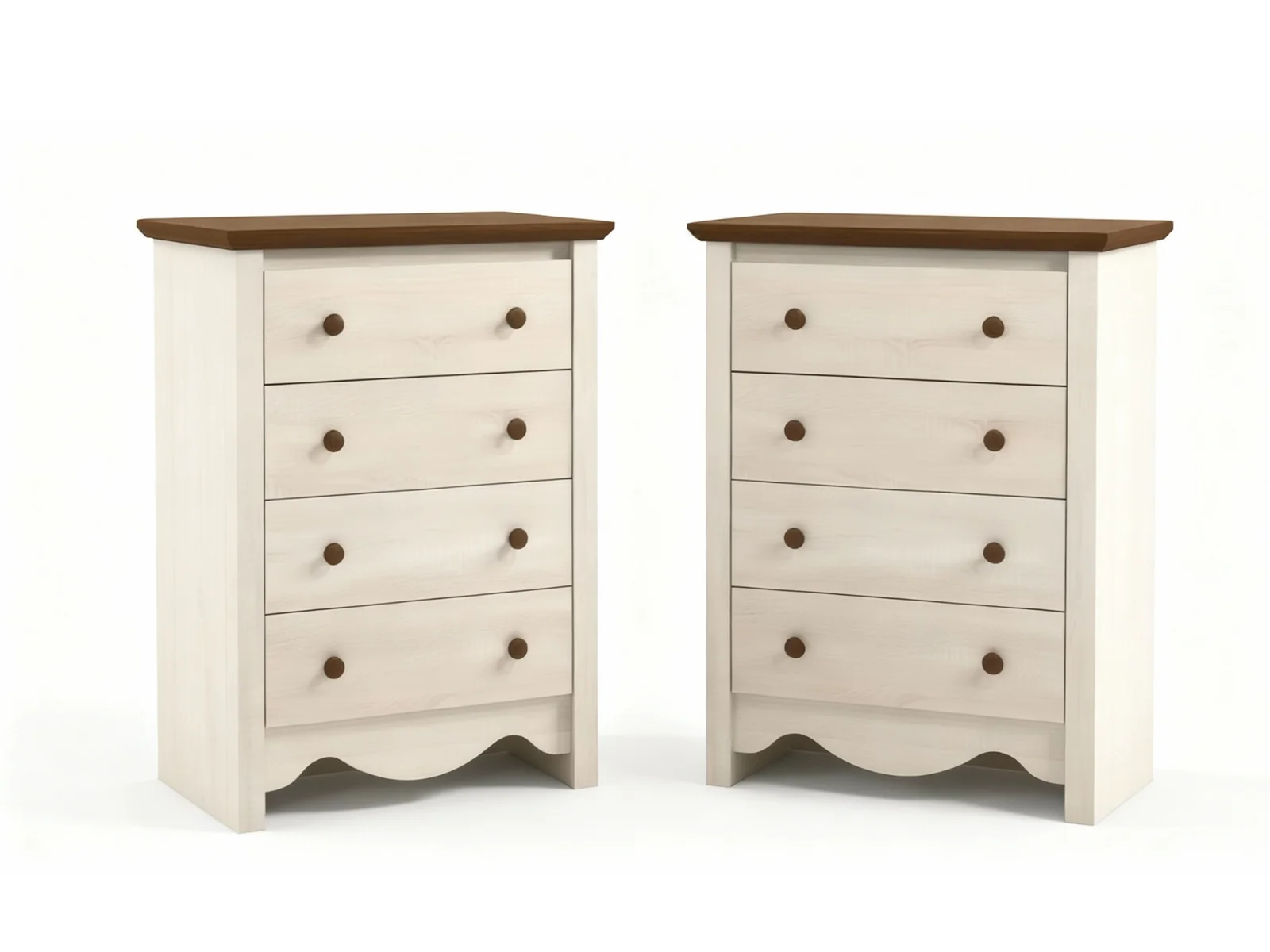 Walden 4-Drawer Tallboy - Set of 2