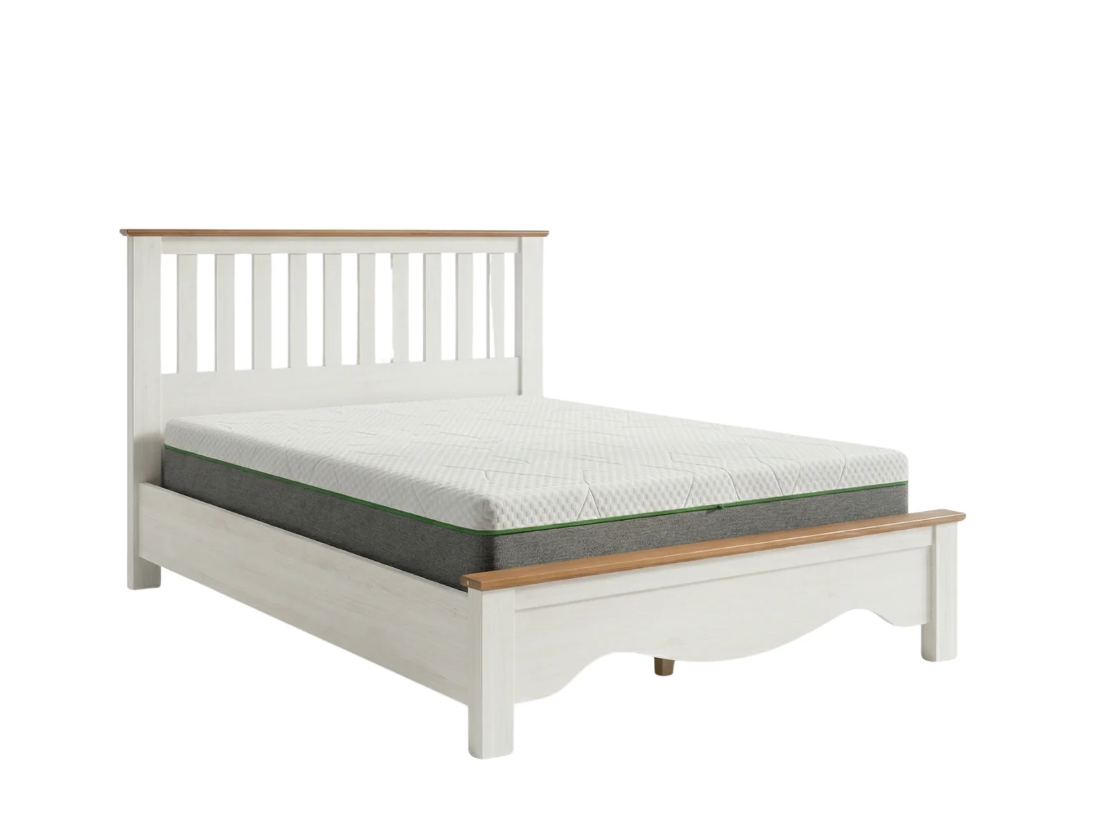Walden Bed Frame & 3 Way Mattress - Queen