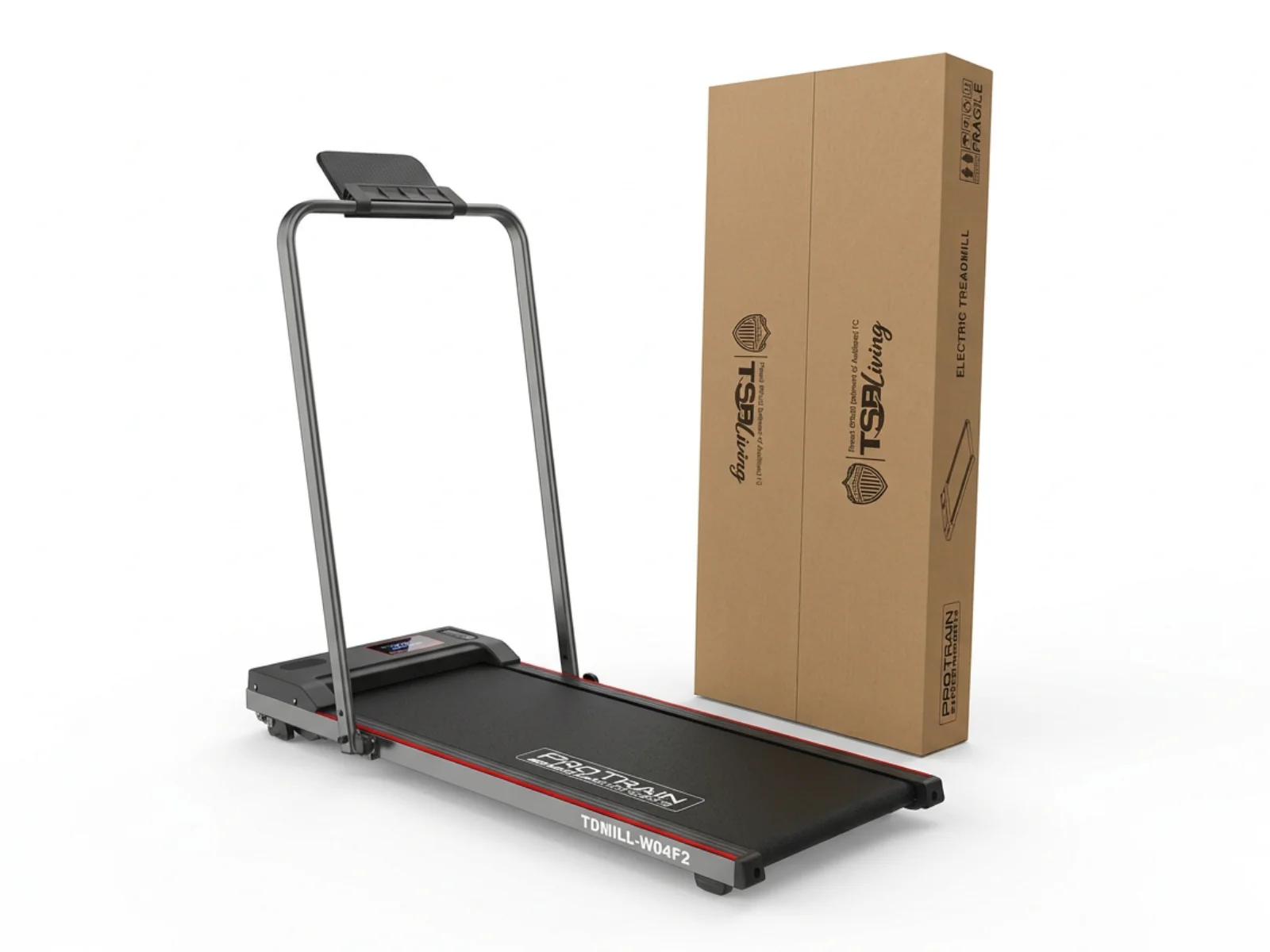 Foldable Walking Treadmill With Handle - 40 cm - Image 13