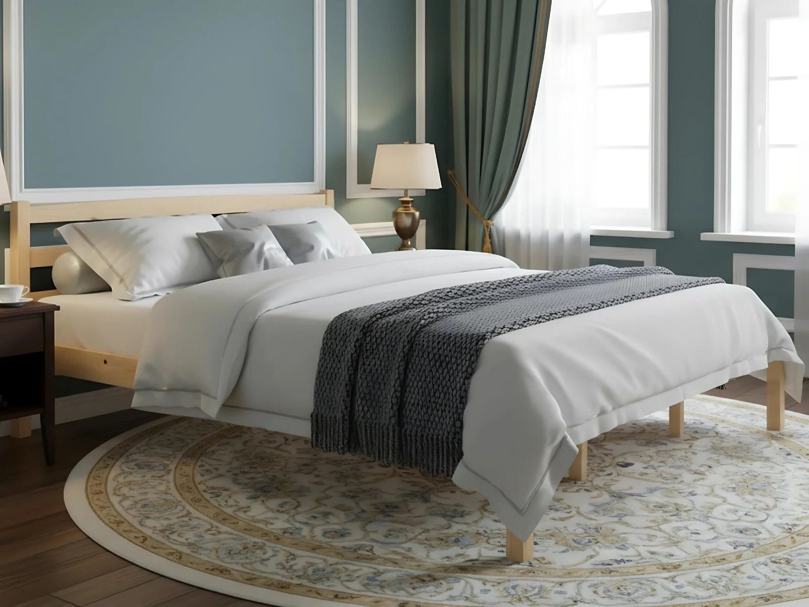 Wayford Bed Frame Natural - King - Image 4