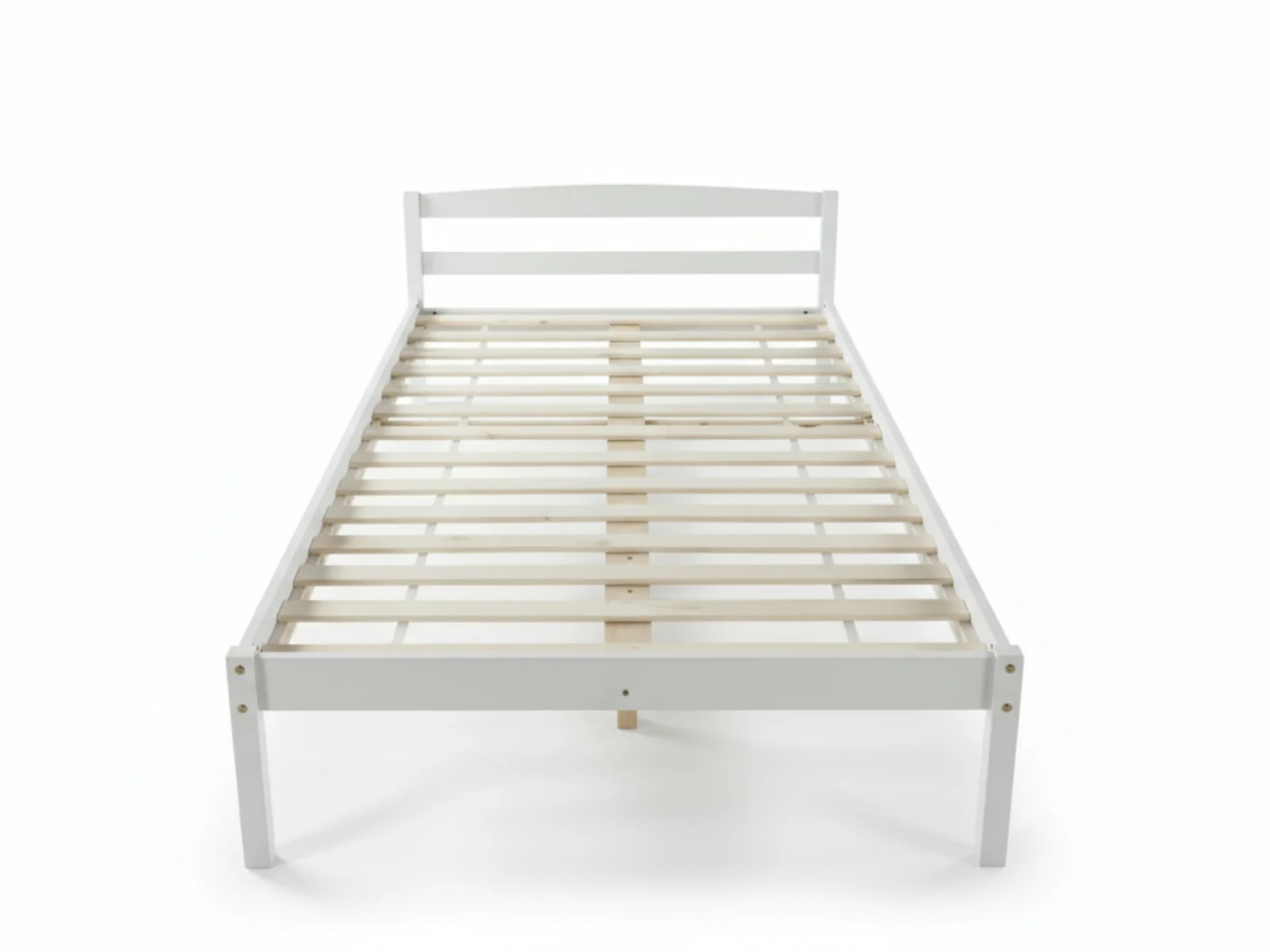 Wayford Bed Frame White & MEM 23 cm Mattress - King Single - Image 9