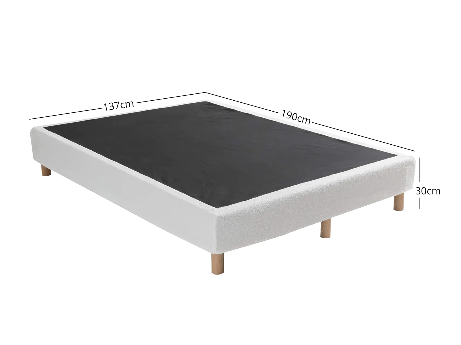Xclusive Bed Base & PIL20 Mattress with Pillows - Double - Image 4