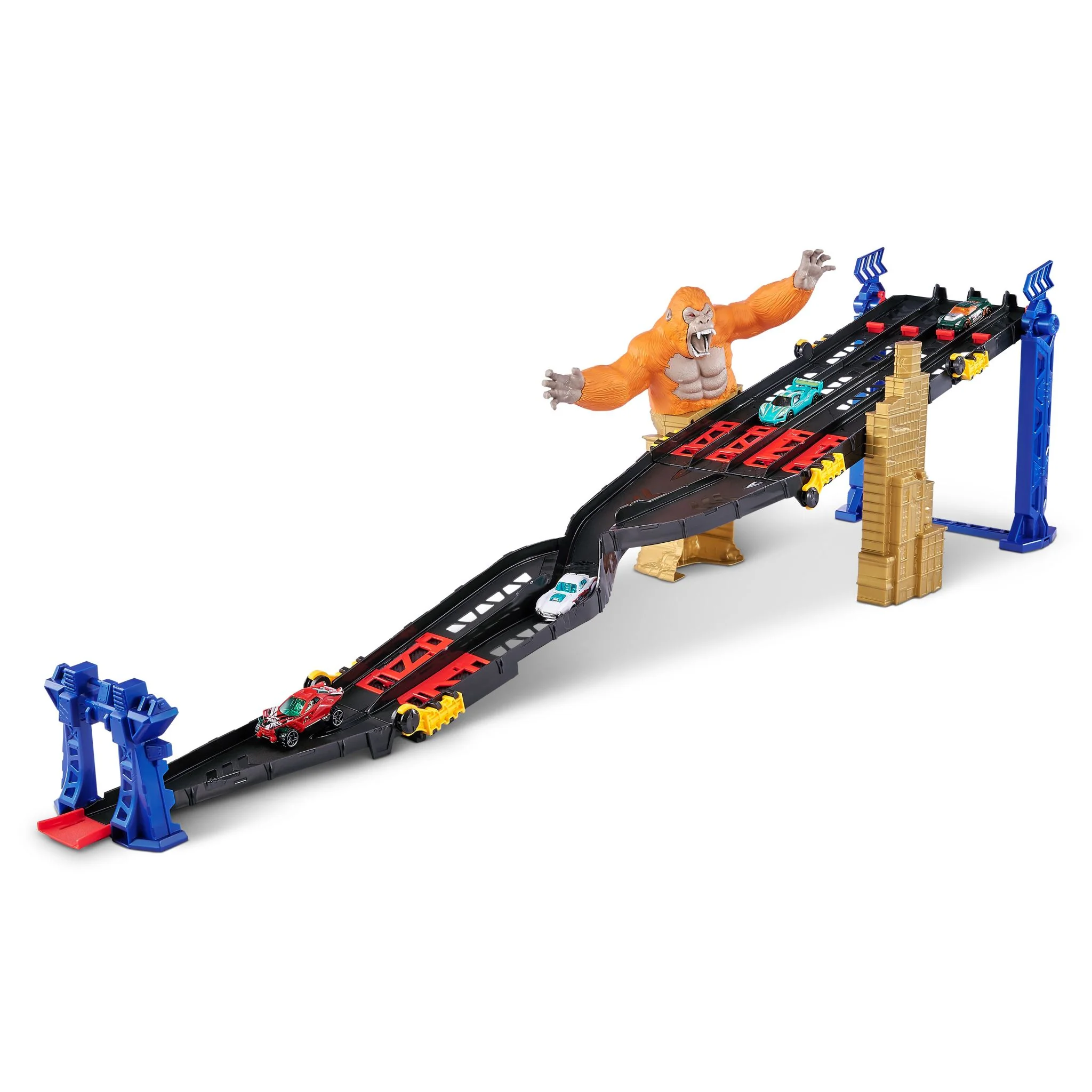 ZURU Metal Machines S1 4-Lane Trackset Gorilla - Image 5