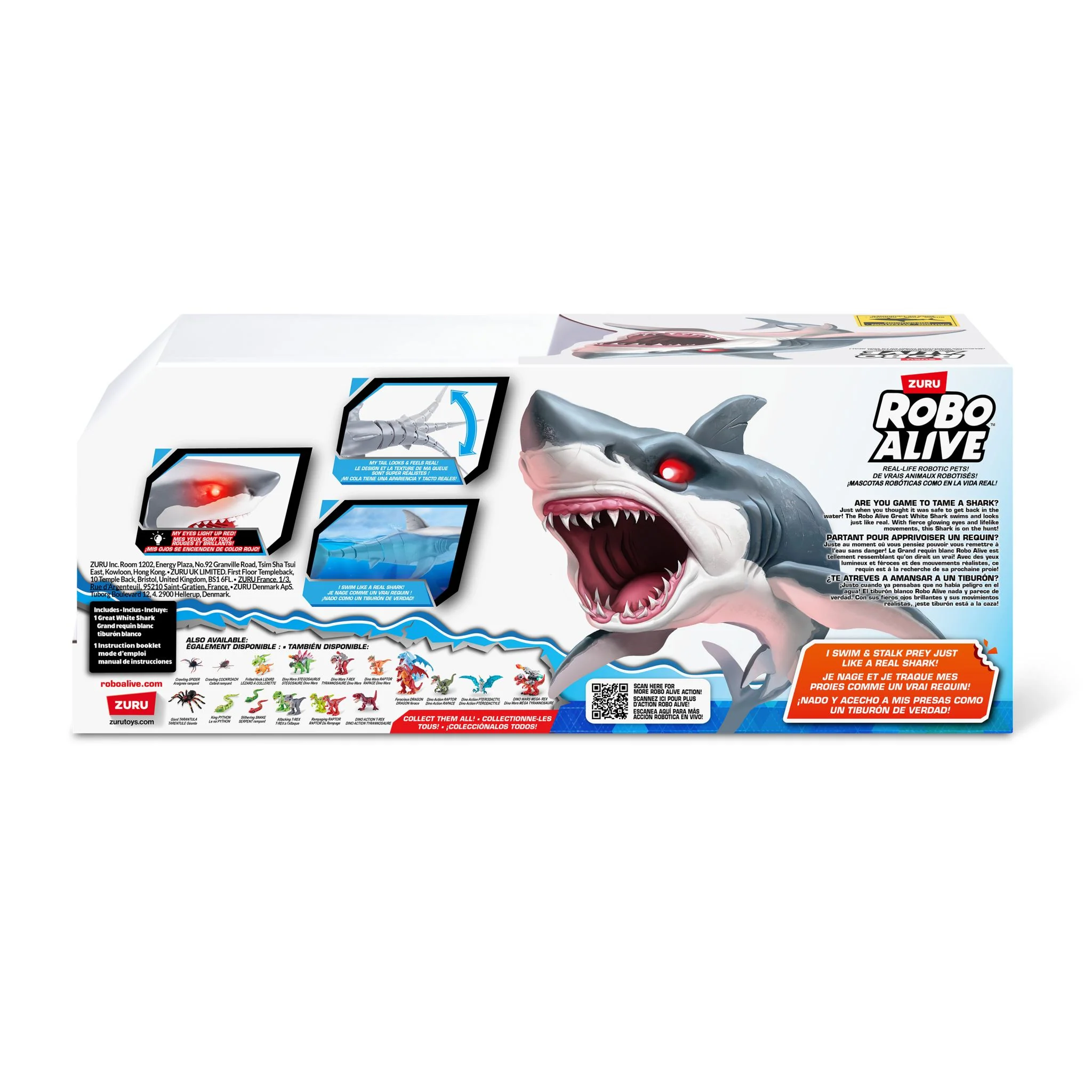 ZURU Robo Alive Shark Attack - S1 Swimming Shark - Image 4