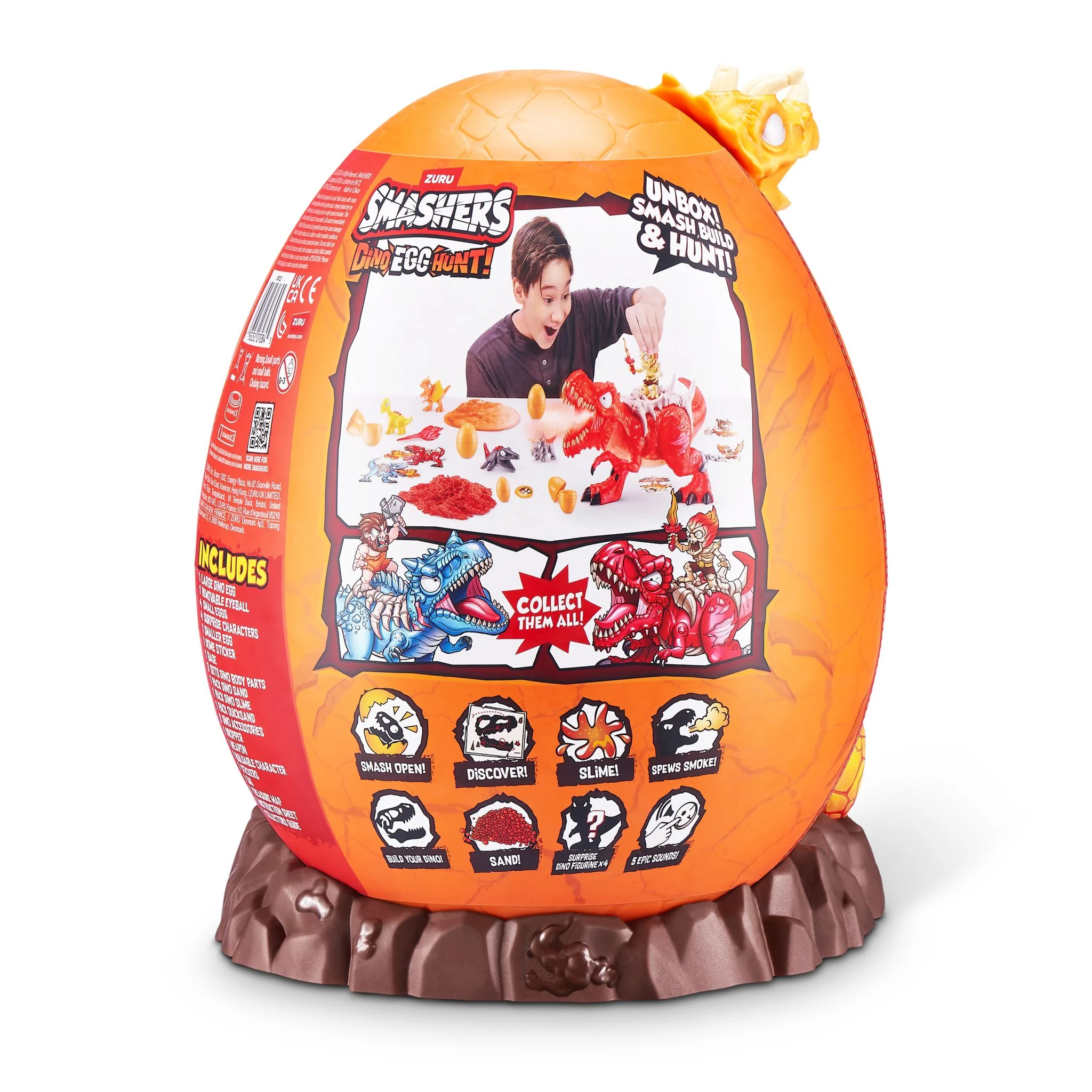 ZURU Smashers Dino Egg Hunt S1 - Epic Egg - Image 4