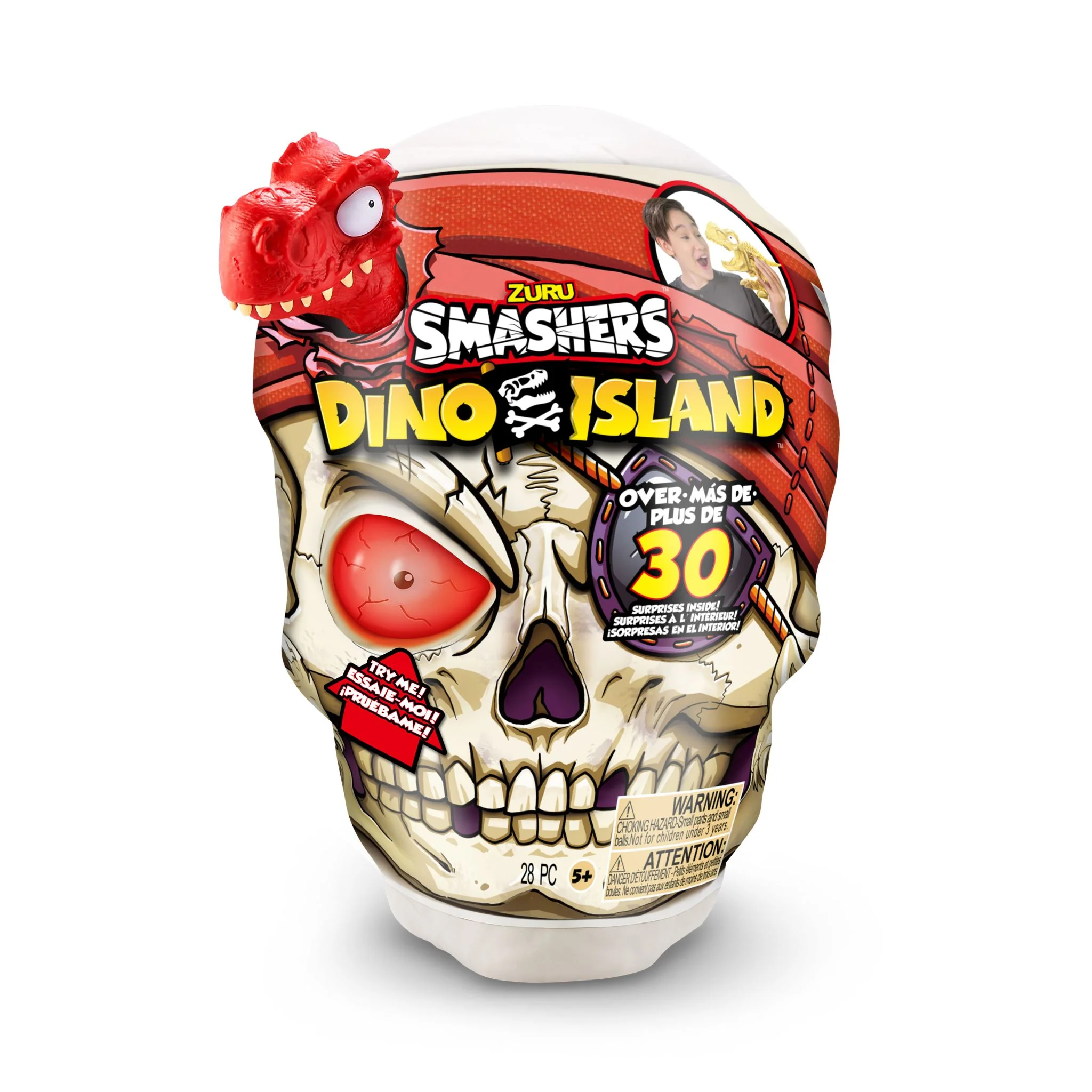ZURU Smashers S1 Dino Island Giant Skull - Image 2