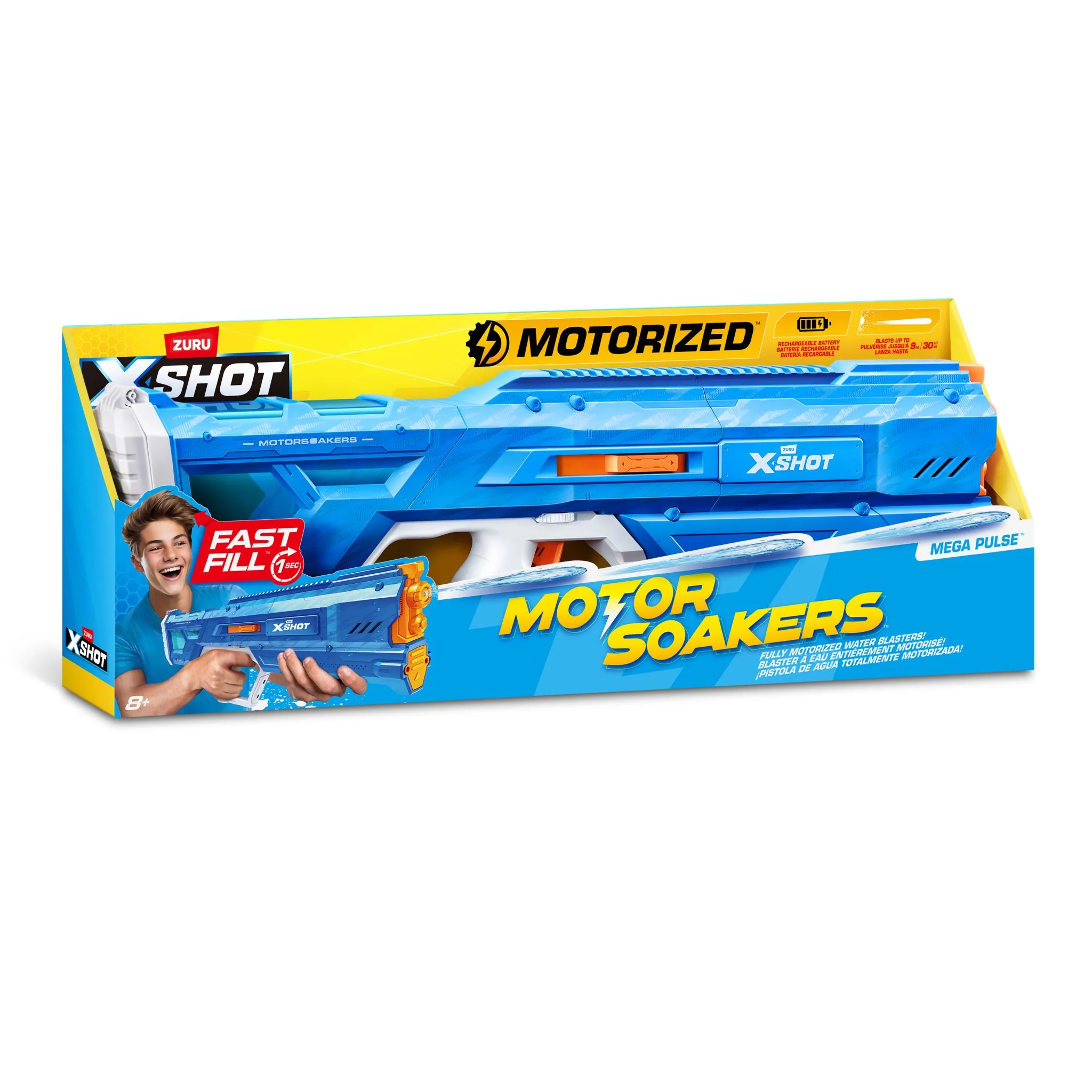 ZURU X-Shot Water Fast-Fill S1 Medium Motor Soaker - Image 3